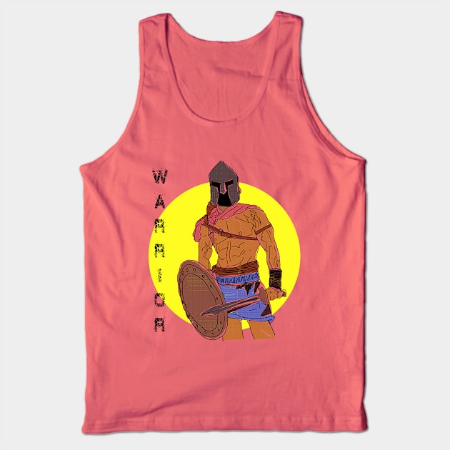 Warrior Tank Top by djmrice